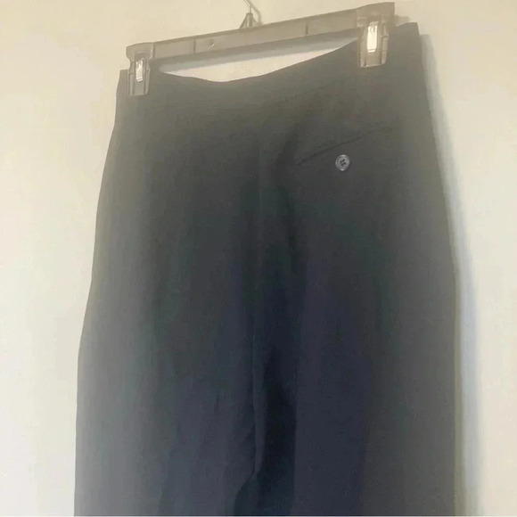 NWT Jones  New York pleated high waisted navy pants - Picture 4 of 8
